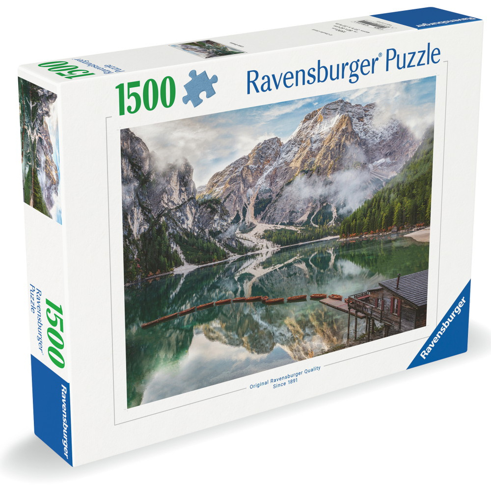 Ravensburger: Lake Braies 1500 Brikker