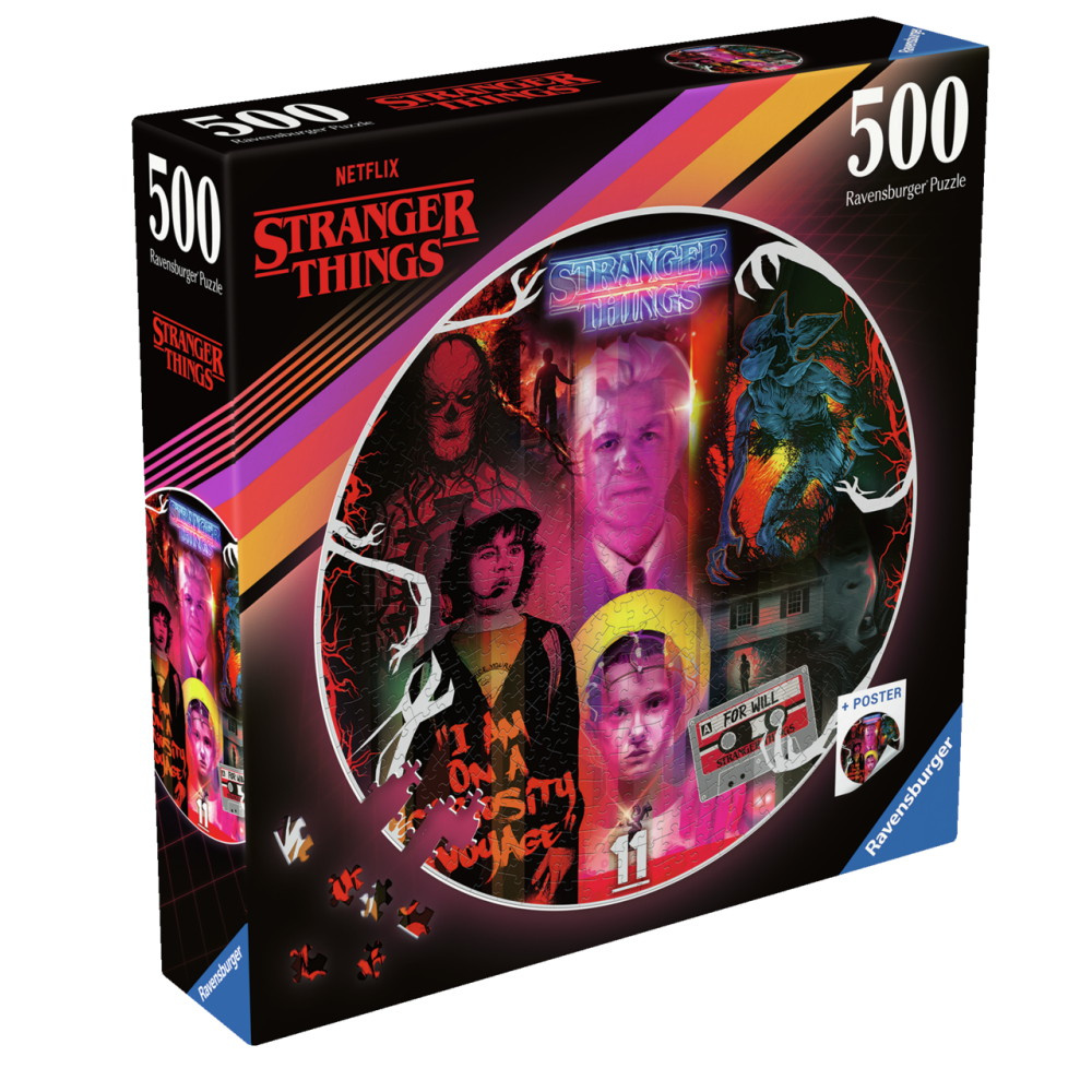 Ravensburger: Stranger Things Friends Don't Lie 500 Brikker