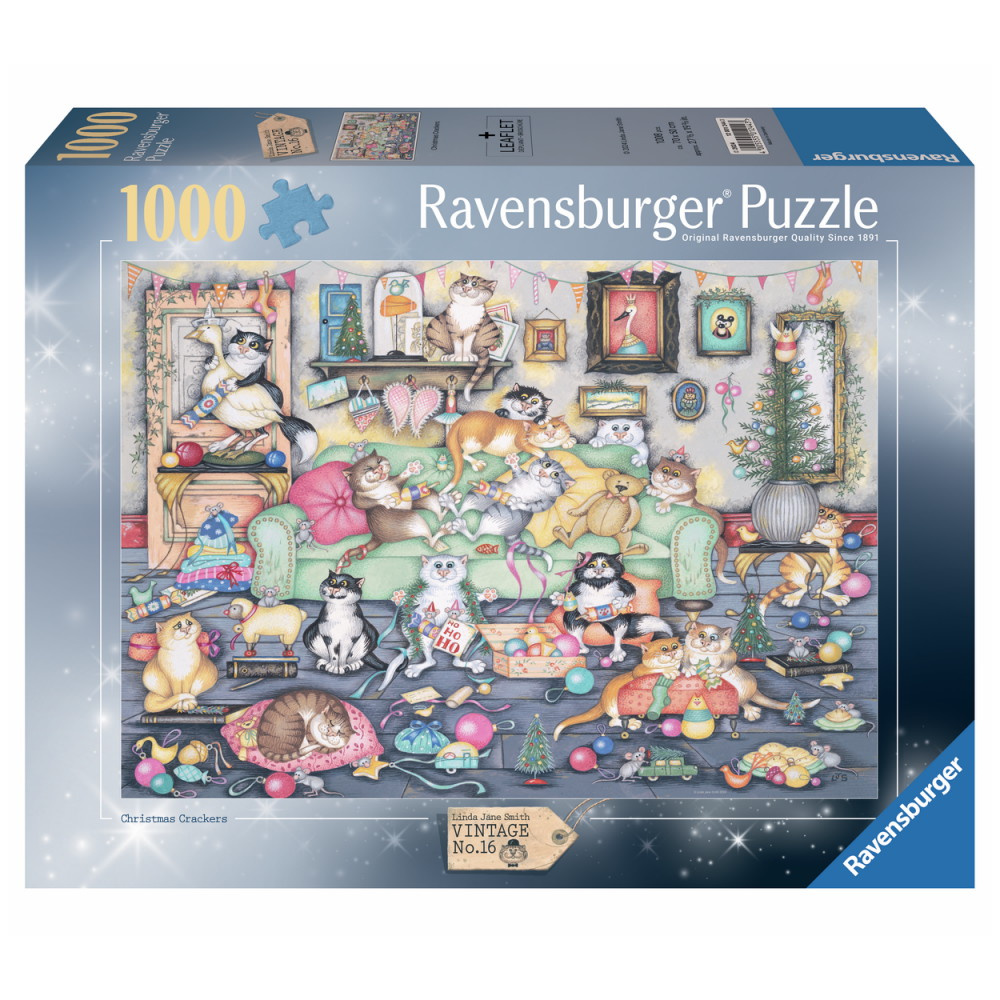 Ravensburger: Christmas Crackers 1000 Brikker
