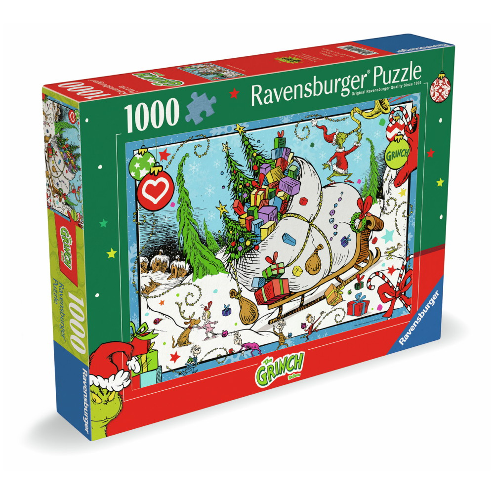 Ravensburger Pussel: Merry Grinchmas 1000pcs