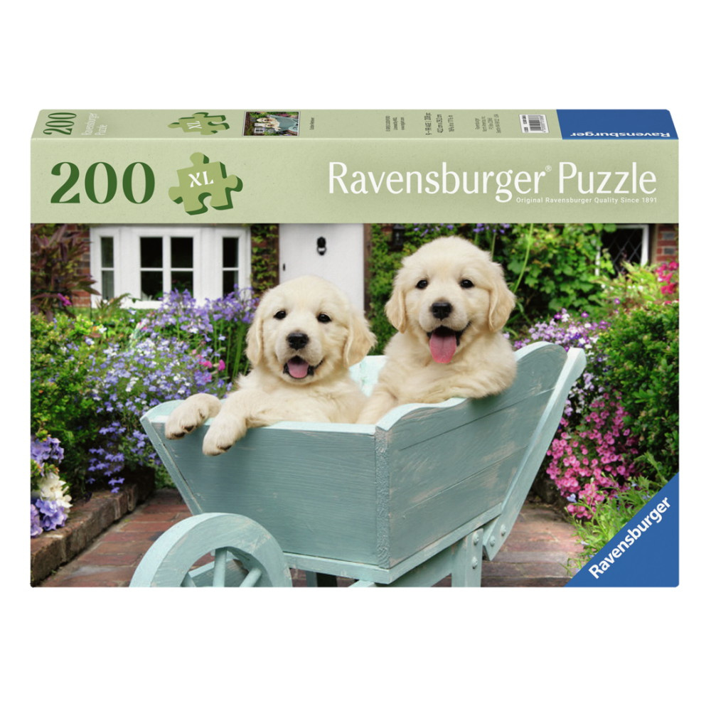 Ravensburger: Golden Retriever 200 XL Brikker