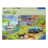 Ravensburger: Summer Lake House 200 XL Brikker Ravensburger: Summer Lake House 200 XL Brikker