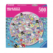 Ravensburger: Hello Kitty Circular 500 Brikker Ravensburger: Hello Kitty Circular 500 Brikker
