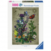 Ravensburger: Lifecircle Butterfly 1000 Brikker Ravensburger: Lifecircle Butterfly 1000 Brikker