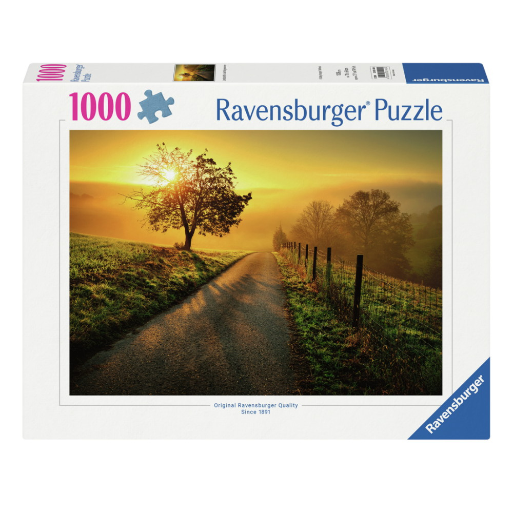 Ravensburger: Landscape In Morning Sun 1000 Brikker