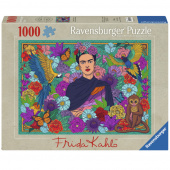 Ravensburger: Parrot, Monkey and Blooms 1000 Brikker Ravensburger: Parrot, Monkey and Blooms 1000 Brikker