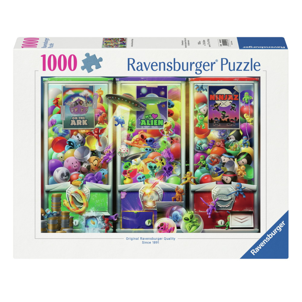 Ravensburger: Animals, Aliens & Ninjas 1000 Brikker