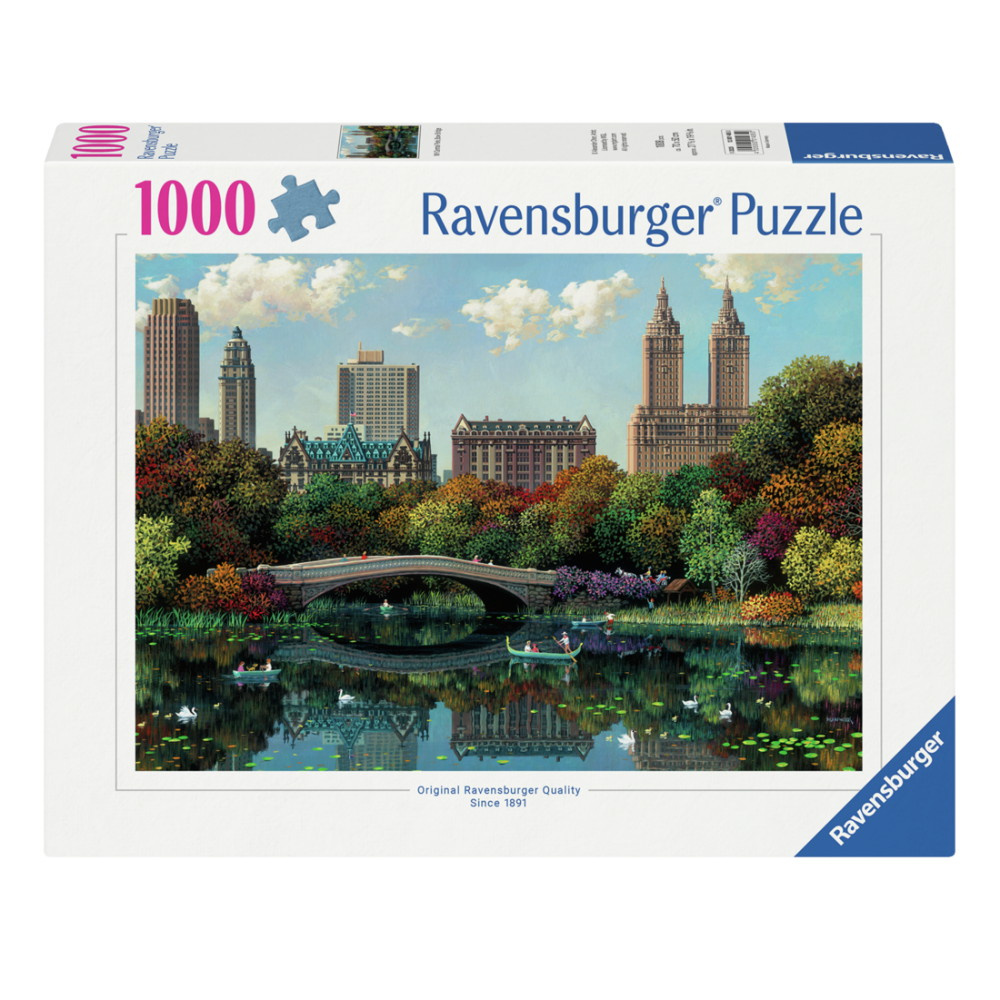 Ravensburger: NY Central Park, Bow Bridge 1000 Brikker