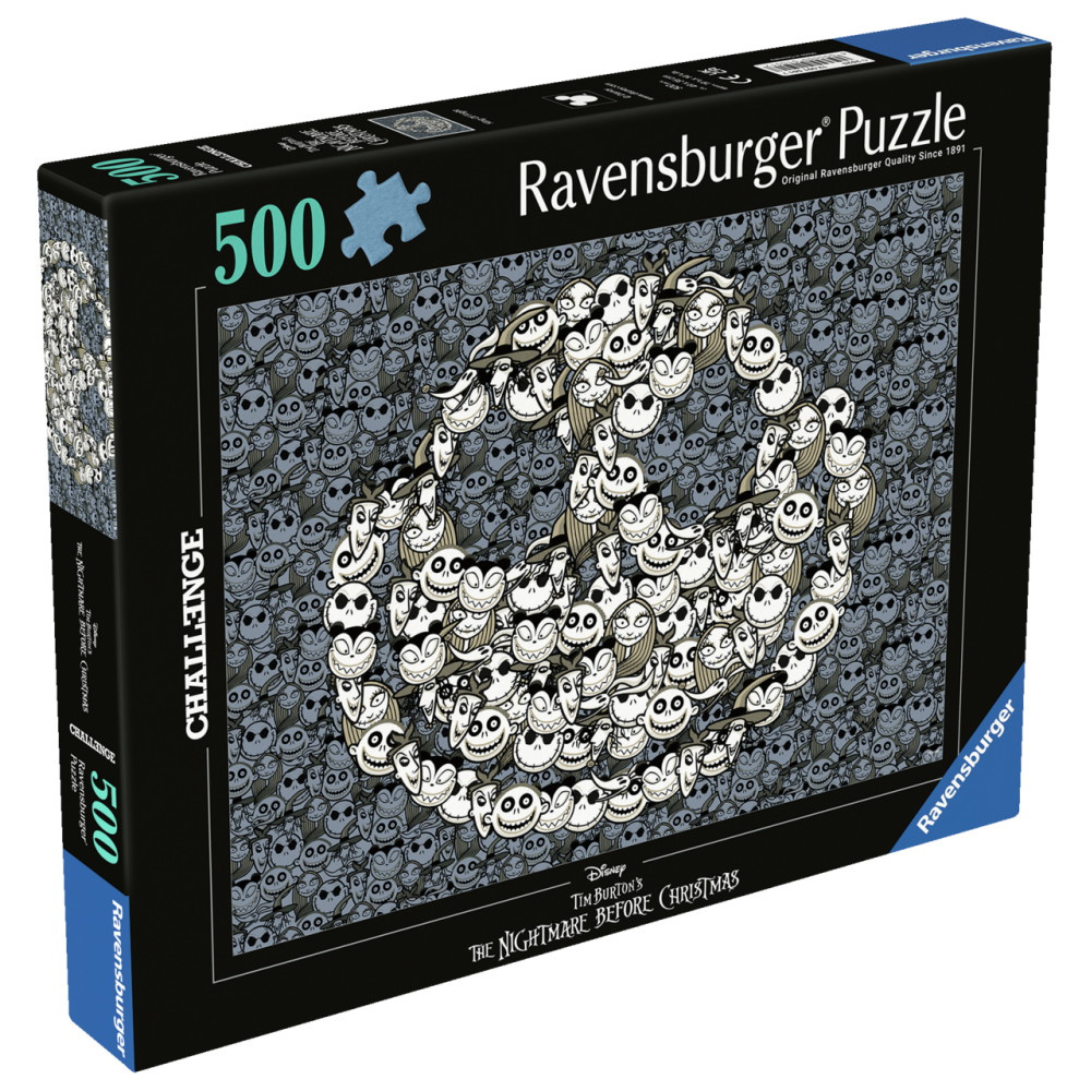 Ravensburger: Nightmare Before Christmas - King Of Fright 500 Brikker