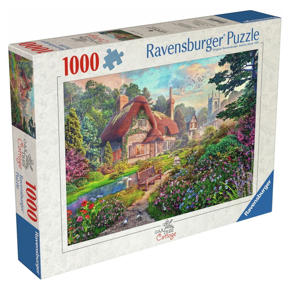 Ravensburger: Oak Tree Cottage 1000 Brikker