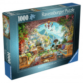 Ravensburger: Mediterranean View 1000 Brikker Ravensburger: Mediterranean View 1000 Brikker