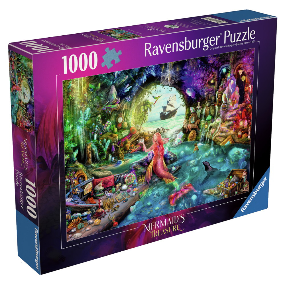 Ravensburger: Mermaid's Treasure 1000 Brikker
