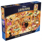 Ravensburger: Disney Lorcana - Glimmers of the Realm: Amber 1000 Brikker Ravensburger: Disney Lorcana - Glimmers of the Realm: Amber 1000 Brikker