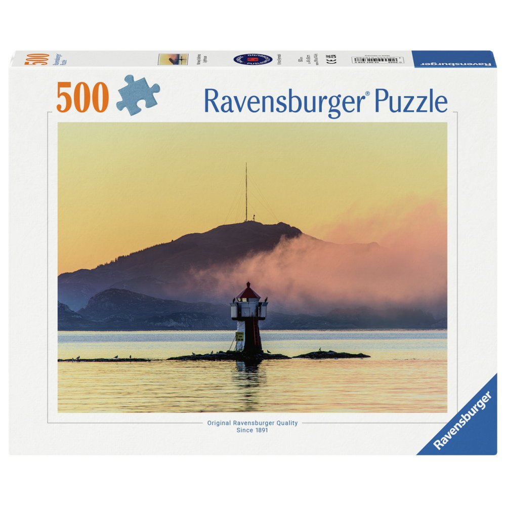 Ravensburger: Norway Gofarnes Lighthouse 500 Brikker