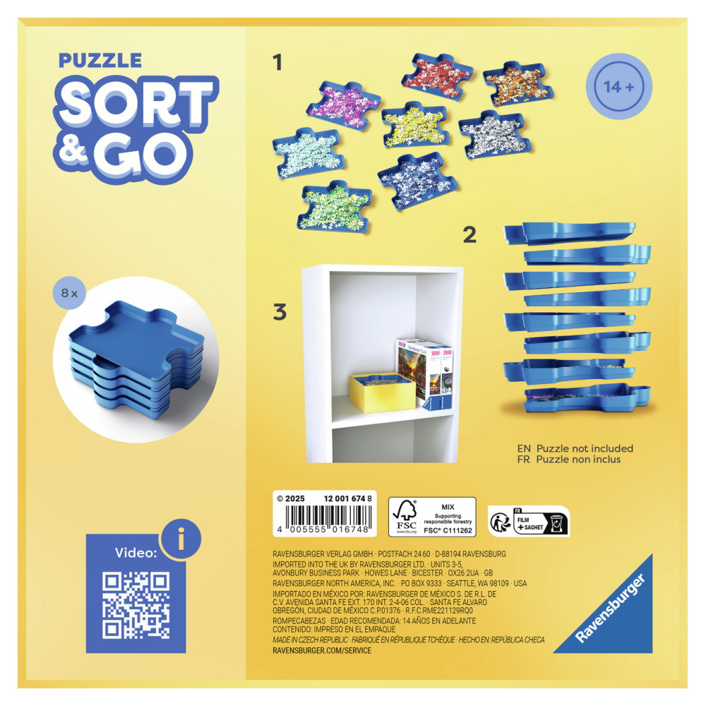 Puzzle Sort & Go 300-1000 Brikker