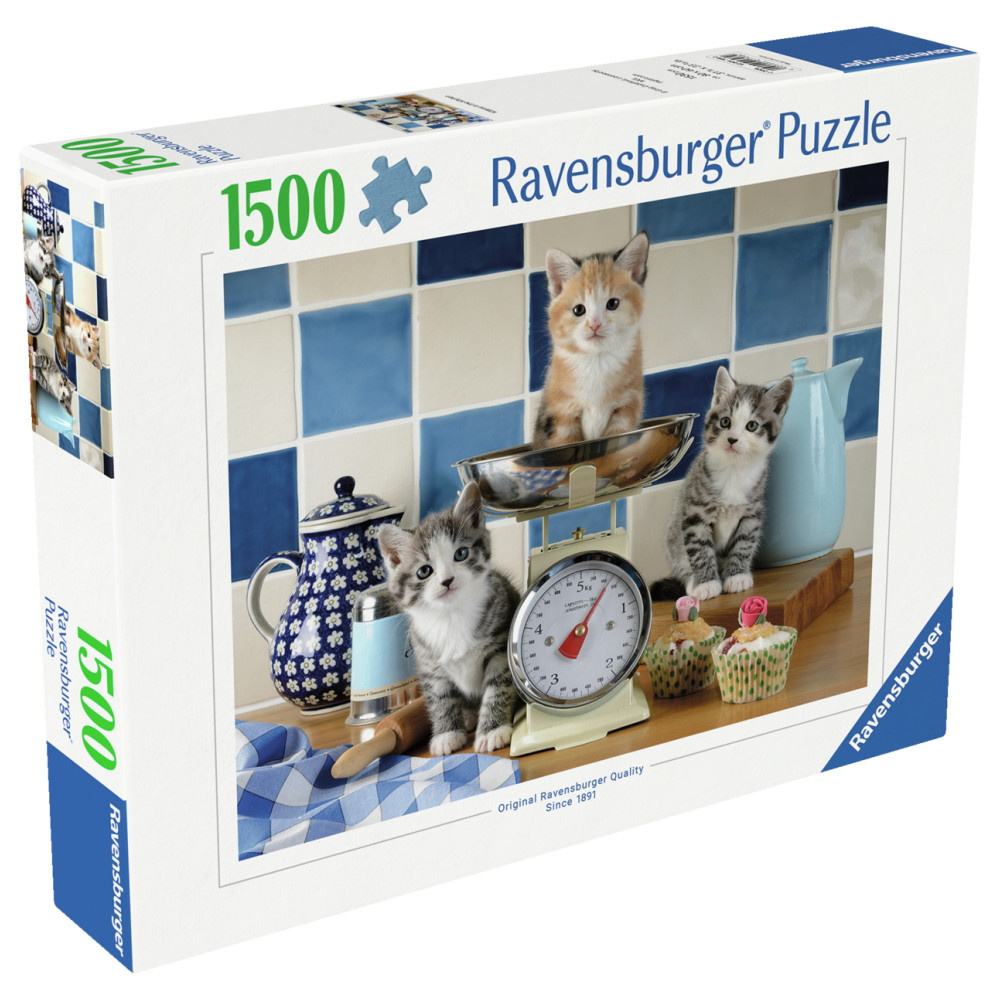 Ravensburger: Kittens in the Kitchen 1500 Brikker