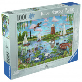 Ravensburger: Life Along the Broads 1000 Brikker Ravensburger: Life Along the Broads 1000 Brikker