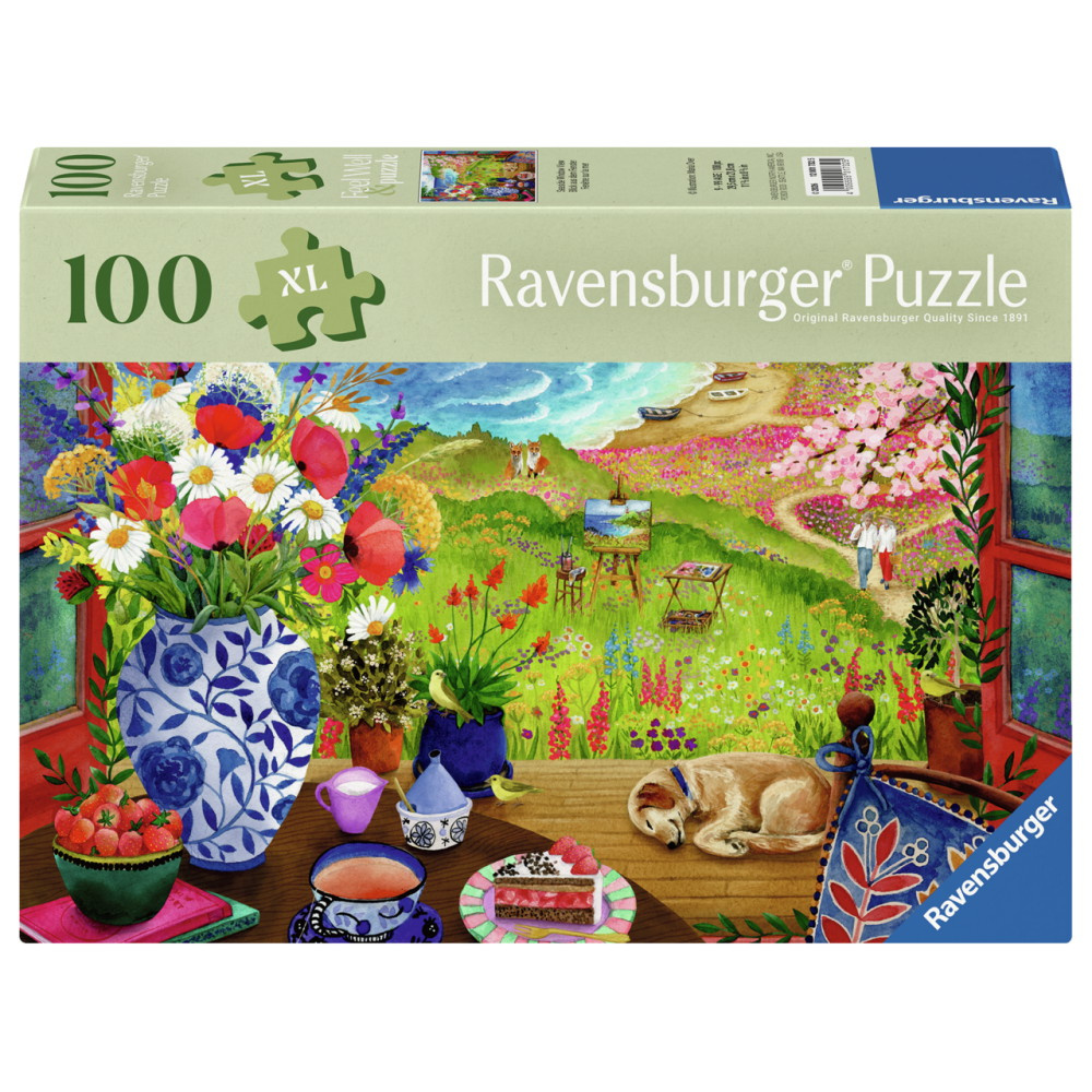 Ravensburger: View out the Window 100 XL Brikker