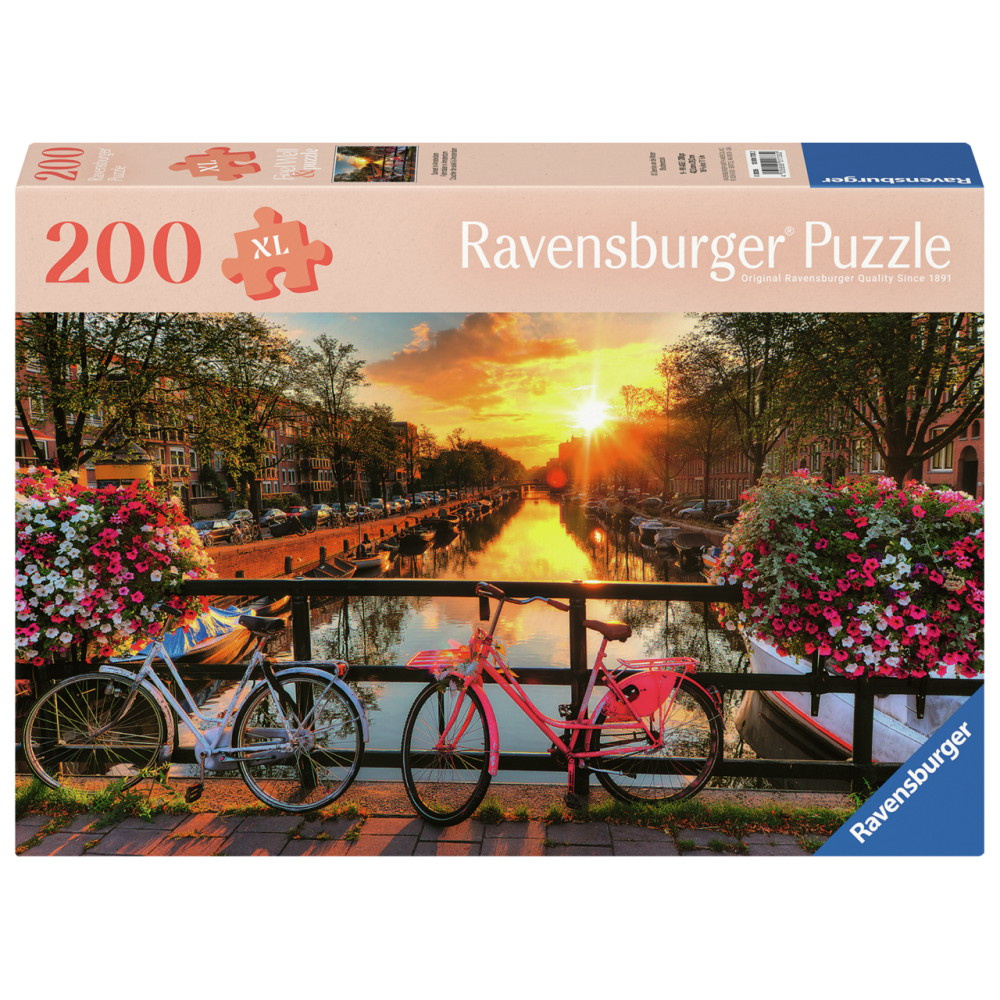 Ravensburger: Sunset in Amsterdam 200 XL Brikker