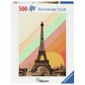 Ravensburger: Paris Rainbow 500 Brikker Ravensburger: Paris Rainbow 500 Brikker