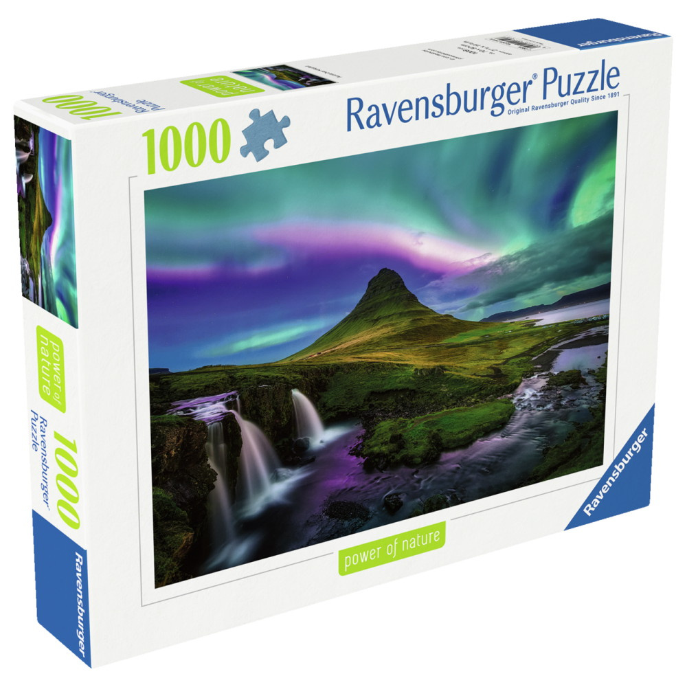 Ravensburger: Aurora Over Kirkjufell 1000 Brikker