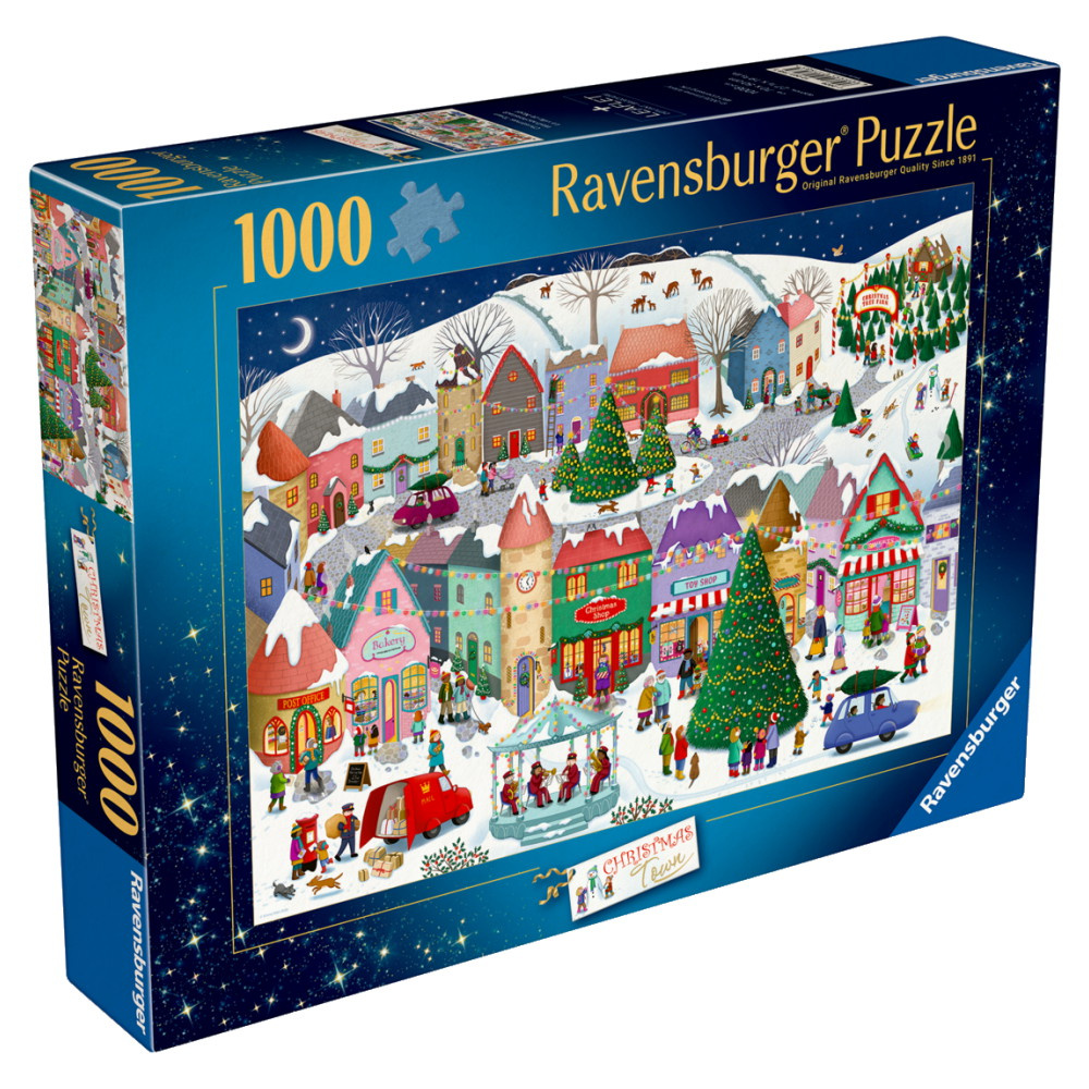 Ravensburger: Christmas Town 1000 Brikker