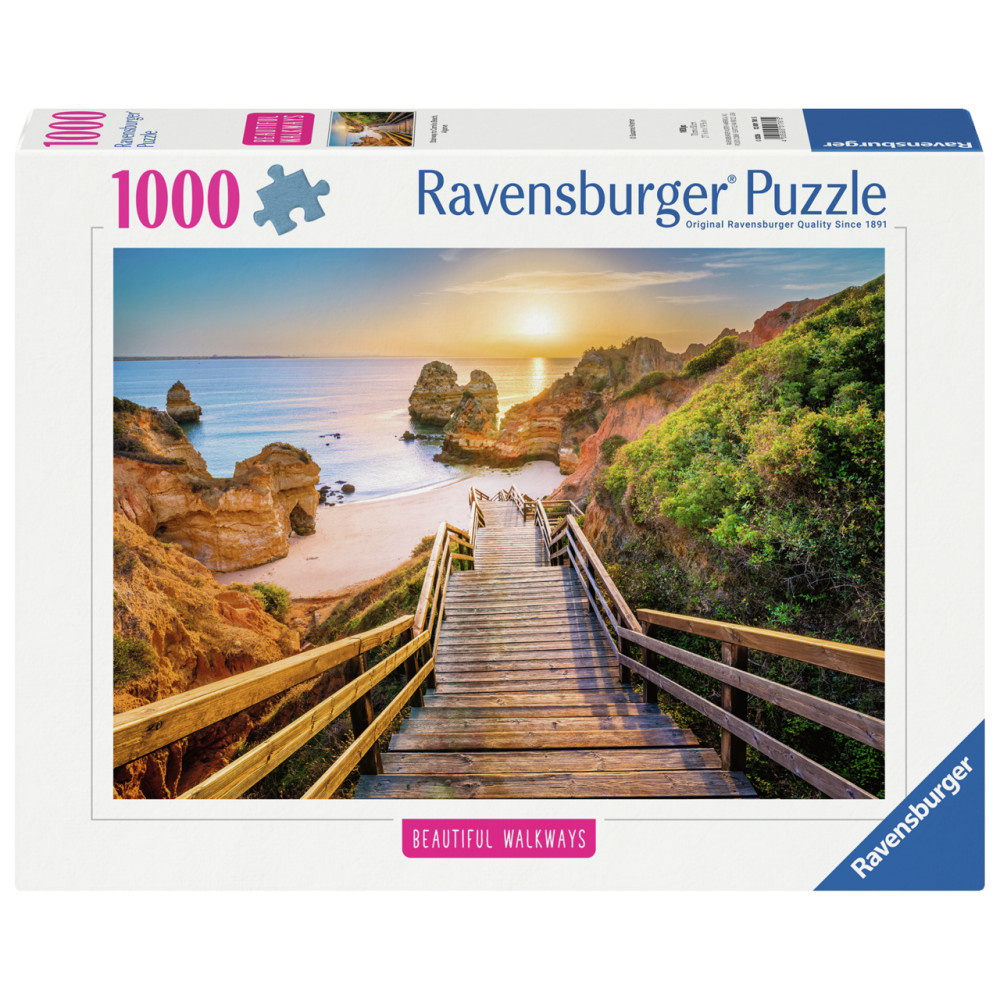 Ravensburger: Stairway to Camilo Beach, Algarve 1000 Brikker