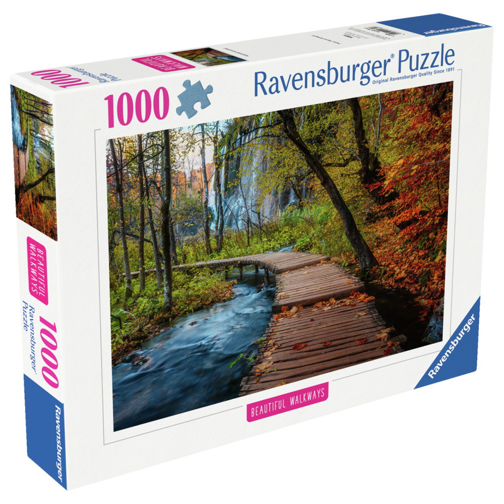 Ravensburger: Autumnal wood trail 1000 Brikker