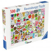 Ravensburger: Cute Kawaii Chaos 500 Brikker Ravensburger: Cute Kawaii Chaos 500 Brikker