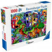 Ravensburger: Lady Bug Lane 1000 Brikker Ravensburger: Lady Bug Lane 1000 Brikker