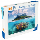Ravensburger: Island Waterscape 500 Brikker Ravensburger: Island Waterscape 500 Brikker