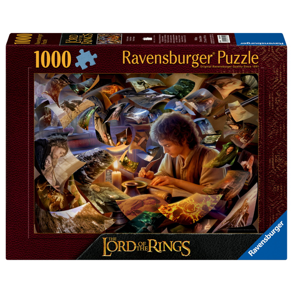 Ravensburger: The Lord of the Rings Frodo's Journey 1000 Brikker