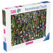Ravensburger: Floating market, Indonesia 500 Brikker Ravensburger: Floating market, Indonesia 500 Brikker