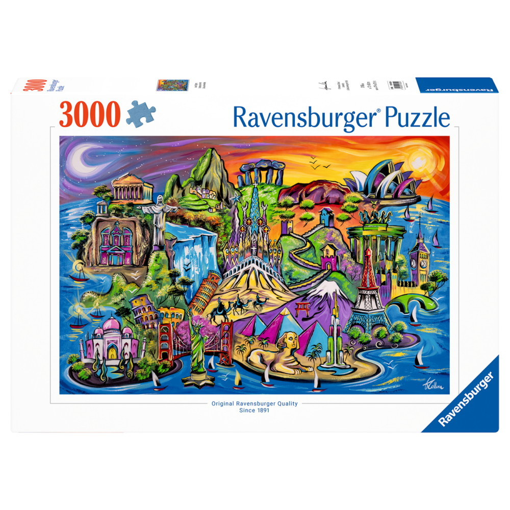 Ravensburger: Isle of Sights 3000 Brikker