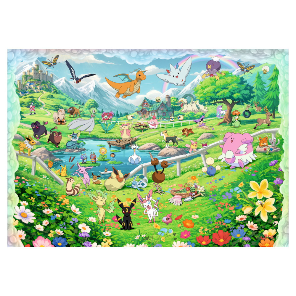 Ravensburger Puslespil: Pokémon 40320 Brikker