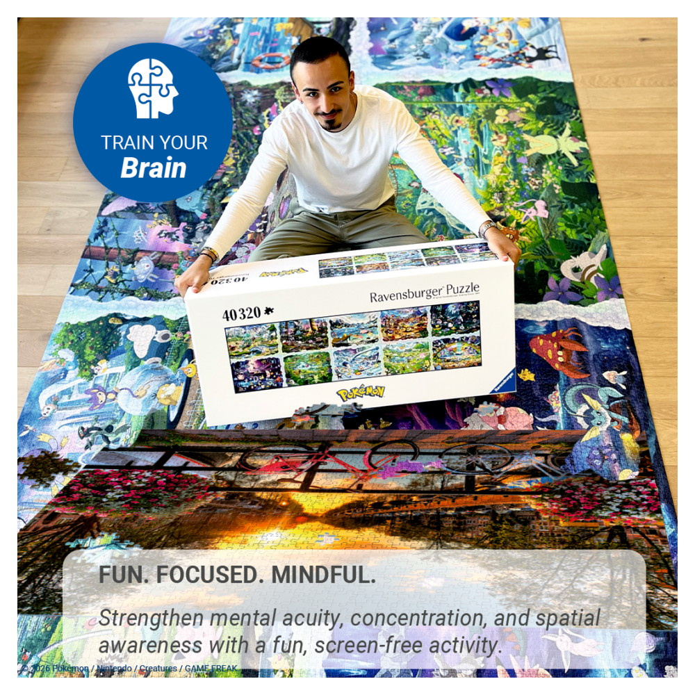 Ravensburger Puslespil: Pokémon 40320 Brikker