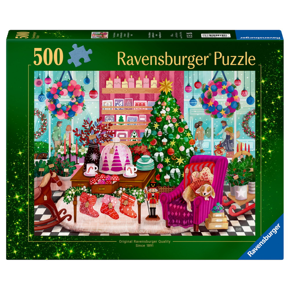Ravensburger: The Christmas Boutique 500 Brikker