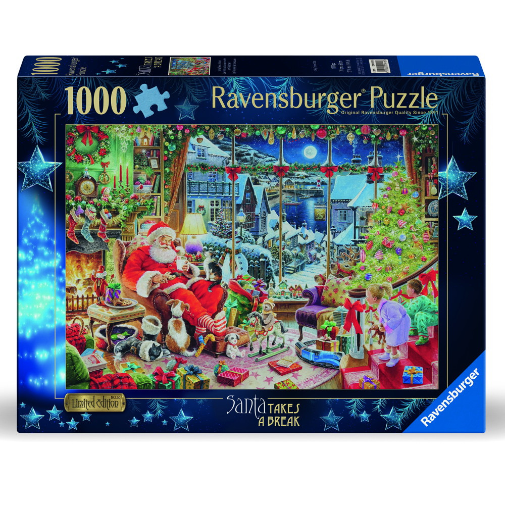 Ravensburger: Santa Takes a Break 1000 Brikker