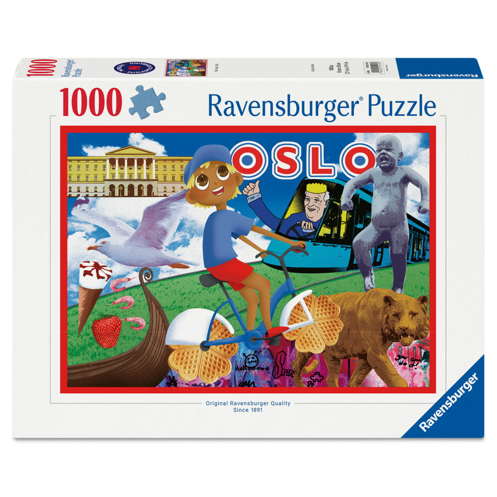 Ravensburger: The Tourist, Oslo 1000 Brikker