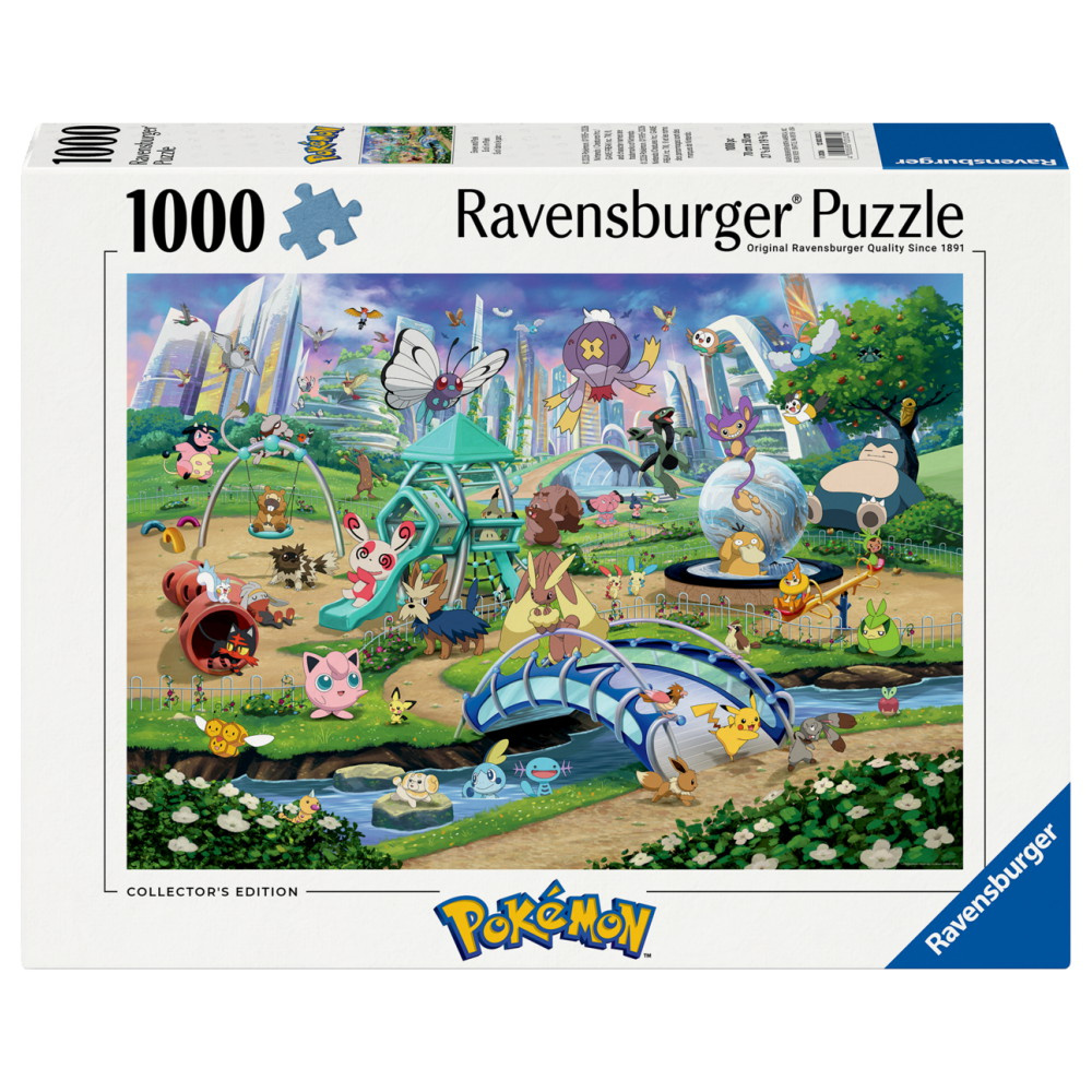 Ravensburger: Pokémon Eevee and Park 1000 Brikker