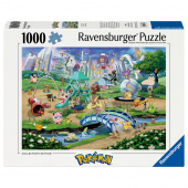 Ravensburger: Pokémon Eevee and Park 1000 Brikker Ravensburger: Pokémon Eevee and Park 1000 Brikker