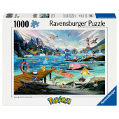 Ravensburger: Pokémon Vaporeon and Temperate Marine 1000 Brikker Ravensburger: Pokémon Vaporeon and Temperate Marine 1000 Brikker