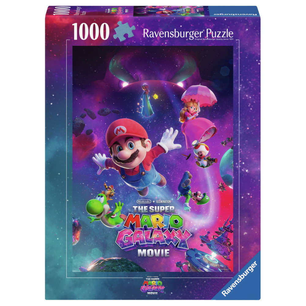 Ravensburger: Super Mario Galactic adventures! 1000 Brikker