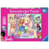 Ravensburger: Barbie 100 XXL Brikker Ravensburger: Barbie 100 XXL Brikker