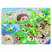 Mit første træpuslespil - Dyre 10 Brikker Mit første træpuslespil - Dyre 10 Brikker