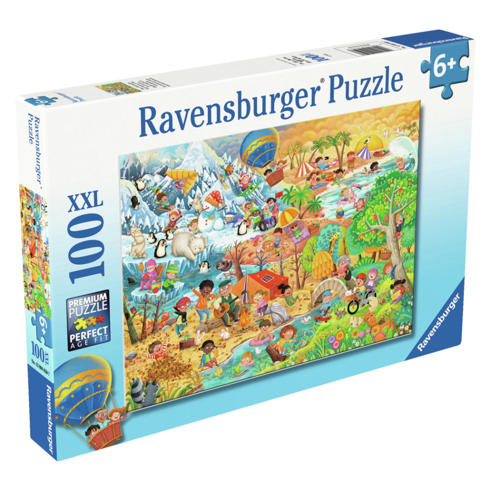 Ravensburger: Four Seasons of Fun 100 XXL Brikker