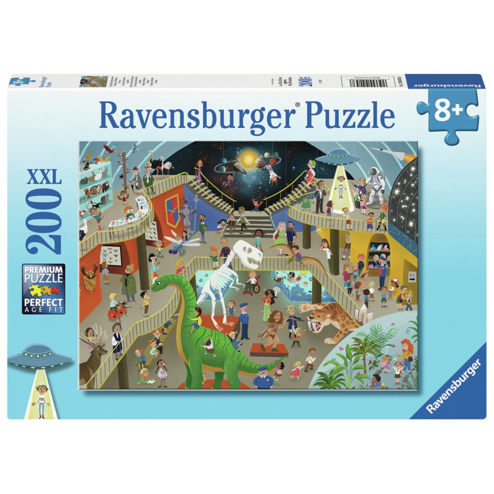 Ravensburger: In The Natural History Museum 200 XXL Brikker