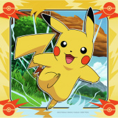 Ravensburger: Pikachu, Charizard and Eevee! 3x49 Brikker Ravensburger: Pikachu, Charizard and Eevee! 3x49 Brikker