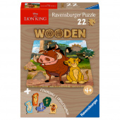 Ravensburger Wooden - Løvernes Konge 22 Brikker Ravensburger Wooden - Løvernes Konge 22 Brikker