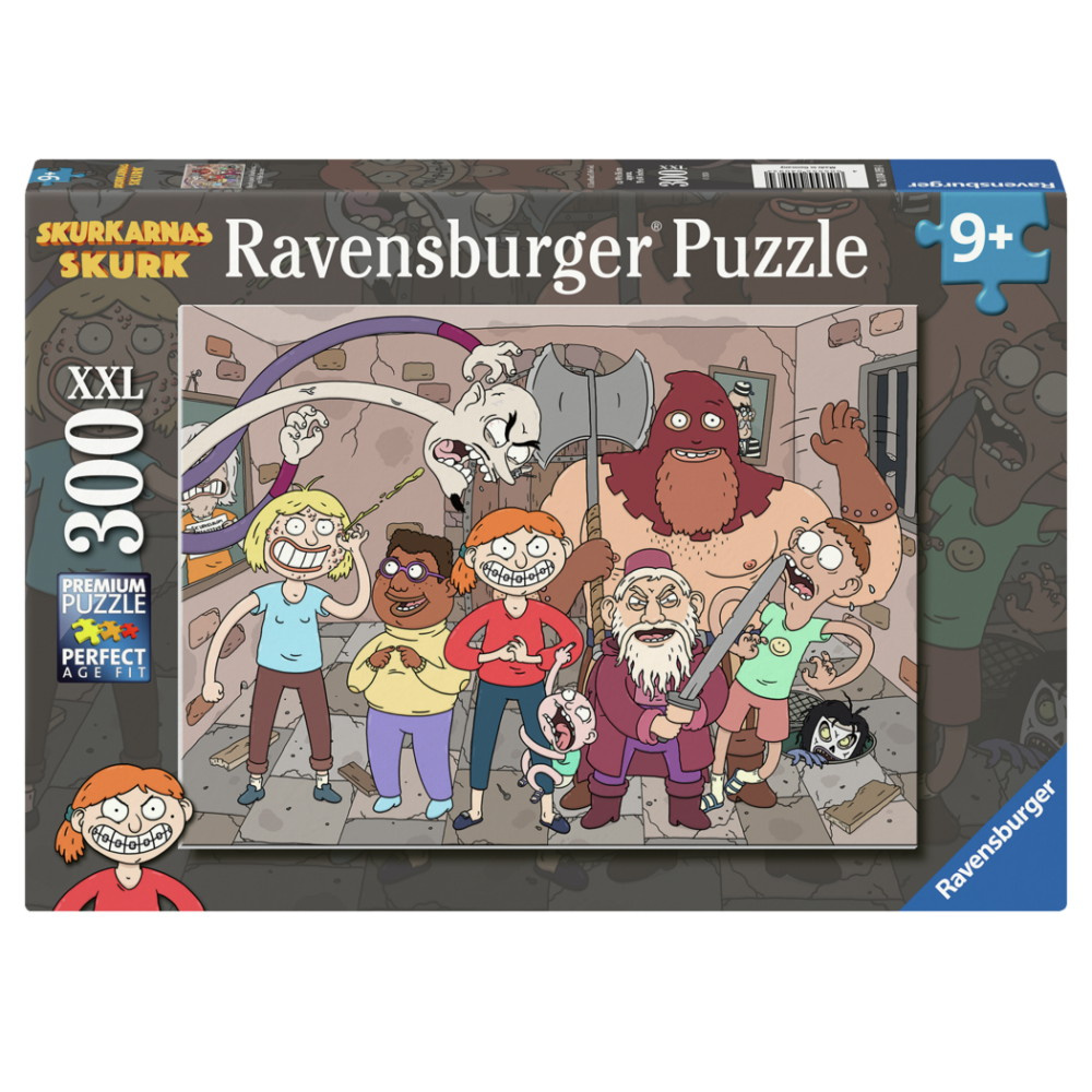 Ravensburger Skurkigaste Skurkarna... och Peller Buster 300 Brikker